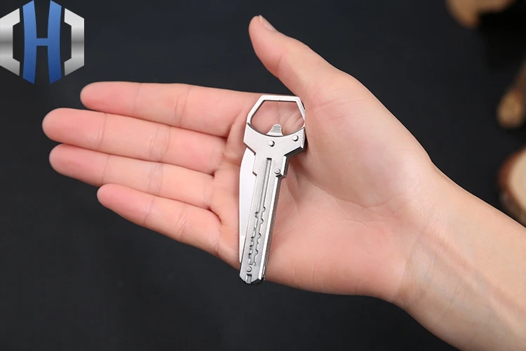 

Outdoor Tactical Field Opener Knife Multi-function Folding Knife Outdoor Tool Mini Key Knife EDC