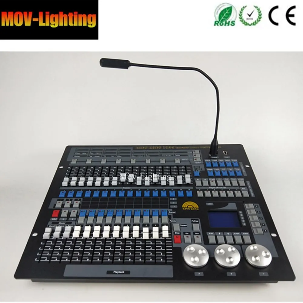 Creator King Kong 1024 DMX 512 движущаяся головка для Dj светильник|Эффект освещения сцены| |