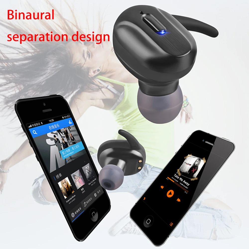 DioIono Bluetooth 5 0 TWS беспроводная гарнитура беспроводные наушники 5D стерео