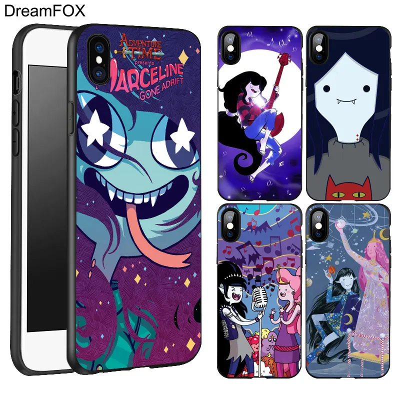 DREAMFOX K073 время Марселин Черный Мягкий ТПУ силиконовый чехол-накладка для Apple iPhone 11