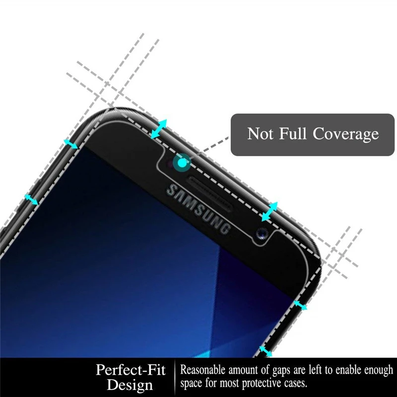 Tempered Glass for Samsung Galaxy A3 A5 J3 J5 2016 J7 2017 EU Screen Protector Foil | Мобильные телефоны и аксессуары
