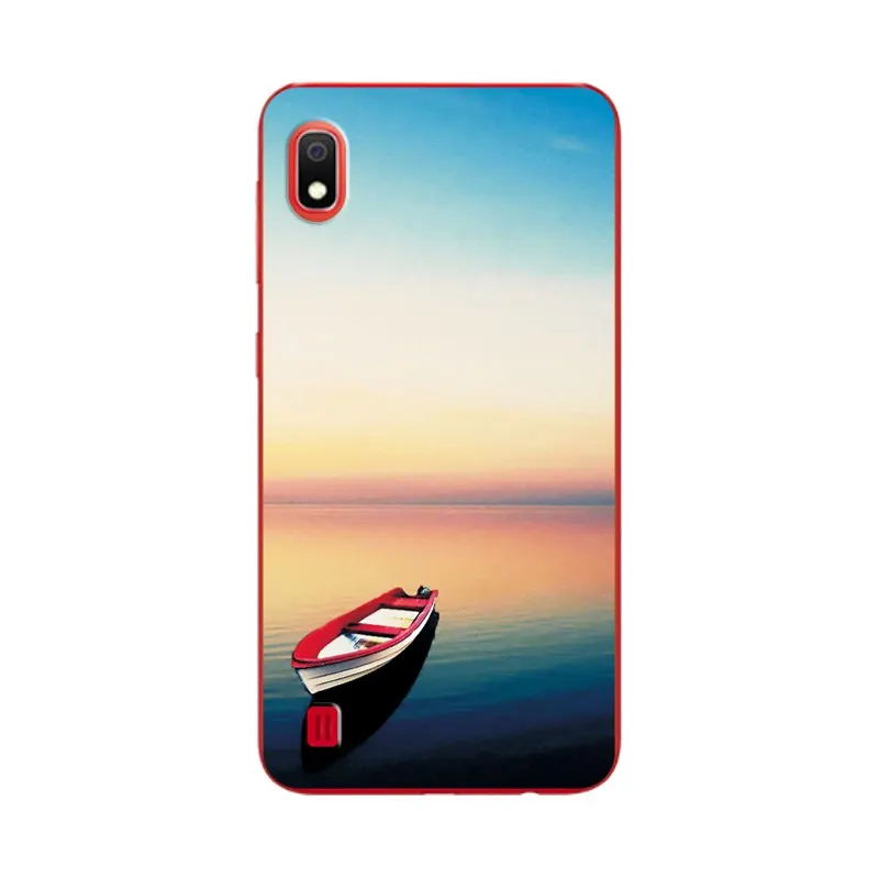 Мягкий чехол для телефона из ТПУ Samsung A50 A30 A70 A10 с красочным рисунком Новый A105F A105 |