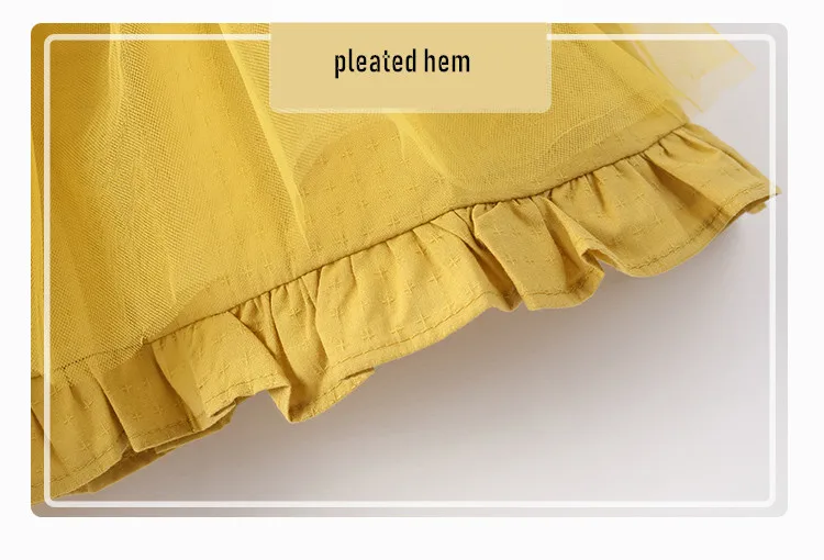 2019 летнее милое платье на бретелях для девочек хлопковая одежда маленьких