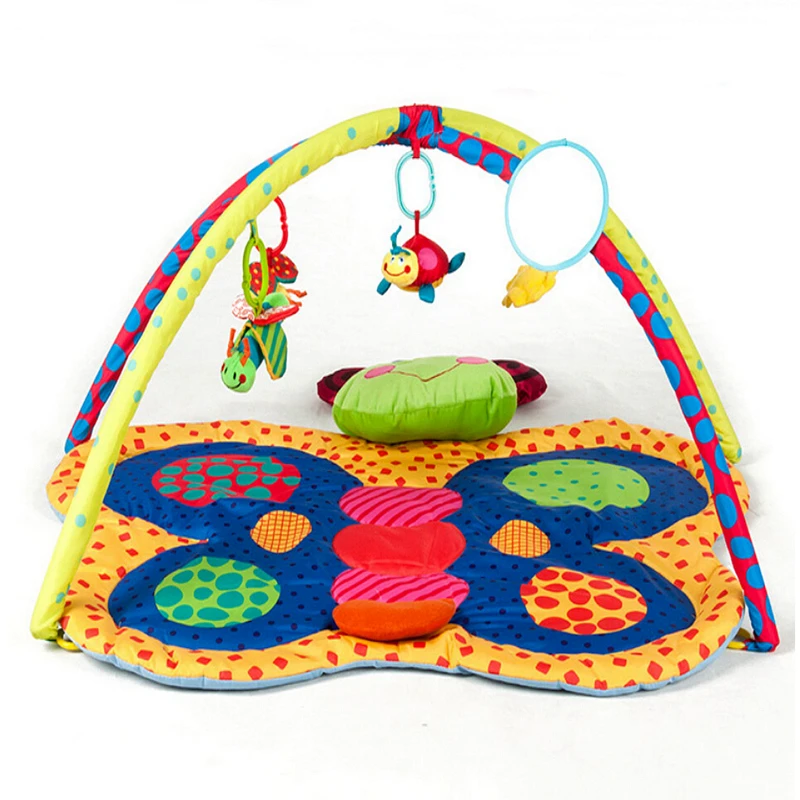 Baby play mat pad fitness frame pendant sound toys game music high-quality educational parent-child interaction | Игрушки и хобби