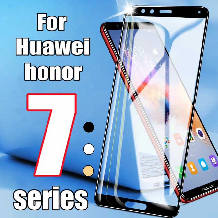 Защитное стекло для Huawei honor 7A 7C 7X Pro Закаленное пленка Hauwei hono tremp 7 a c x a7 c7 x7 Защитная