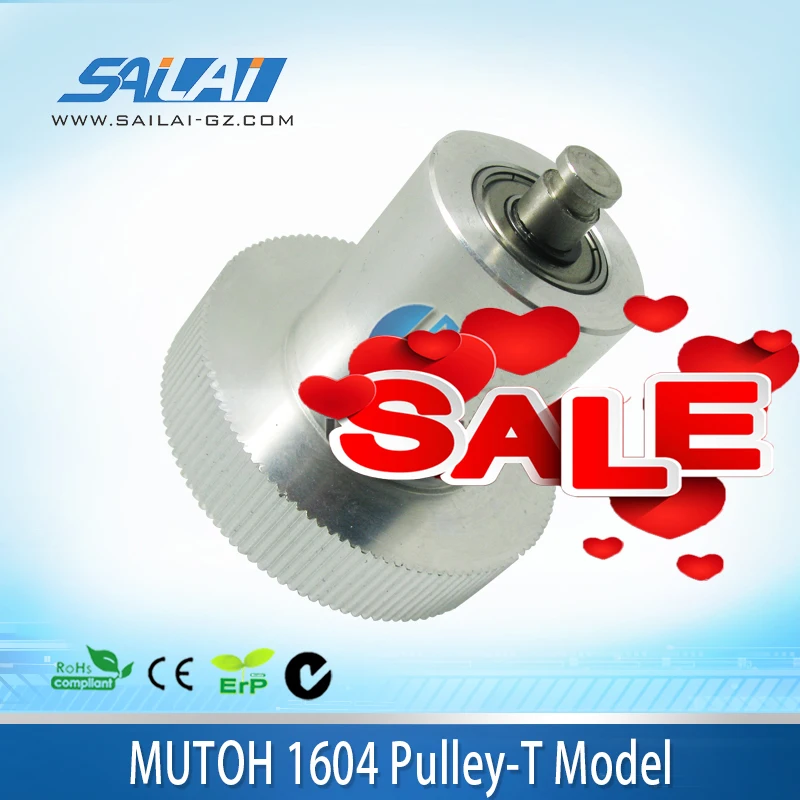 

Моторный шкив LETOP для принтера Mutoh Valuejet 1604, Т-образный шкив, 1 шт.