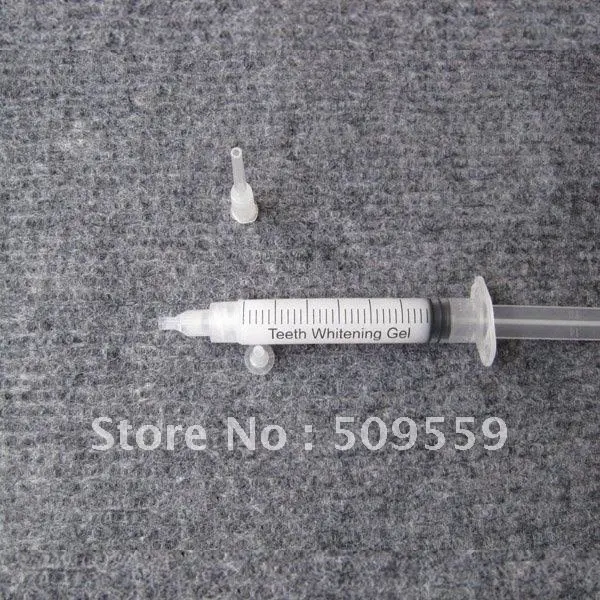 High qualtiyNon Peroxide Gel 3ML teeth whitening gel free shipping|gel kit|gel headgel brush |
