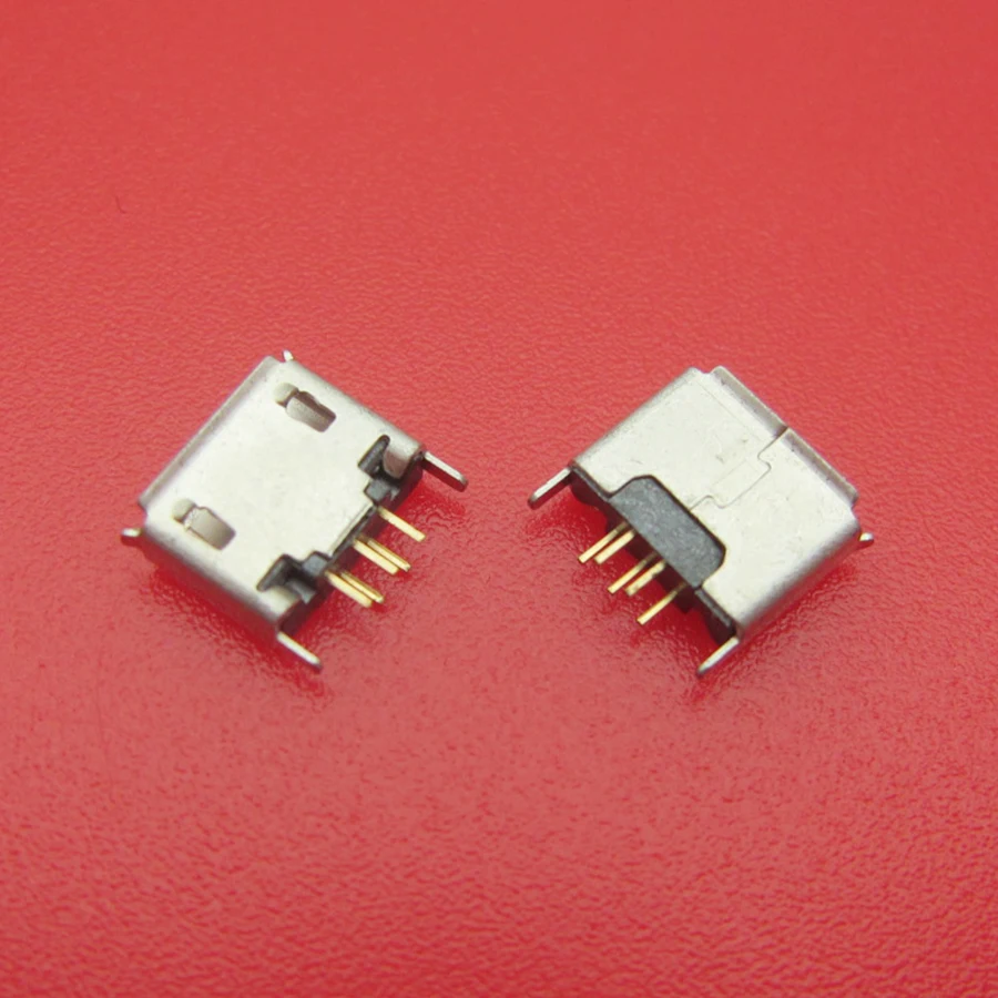 50 шт. вертикальный MICRO mini USB 5pin гнездовой seat 180 градусов jack 5P Прямой разъем