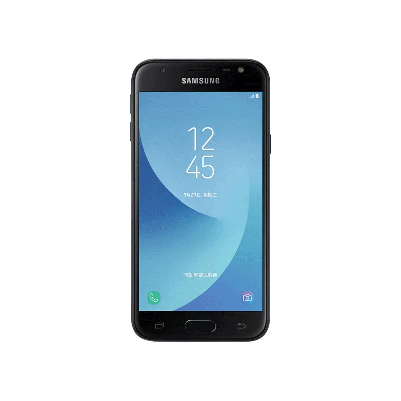 Original Samsung Galaxy J3 Pro 2017 J3300 3GB 32GB 5.0'' HD Snapdragon MSM8917 Quad core Fingerprint 13.0MP Mobile phone | Мобильные