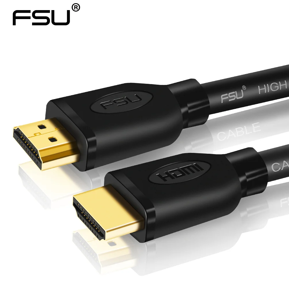 HDMI 2 0 кабель 4K 3D видео Высокоскоростной к конвертер адаптер для компьютерного