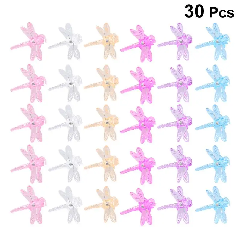 30 шт. зажимы для орхидеи в виде стрекозы|Опоры и поддержки растений| |