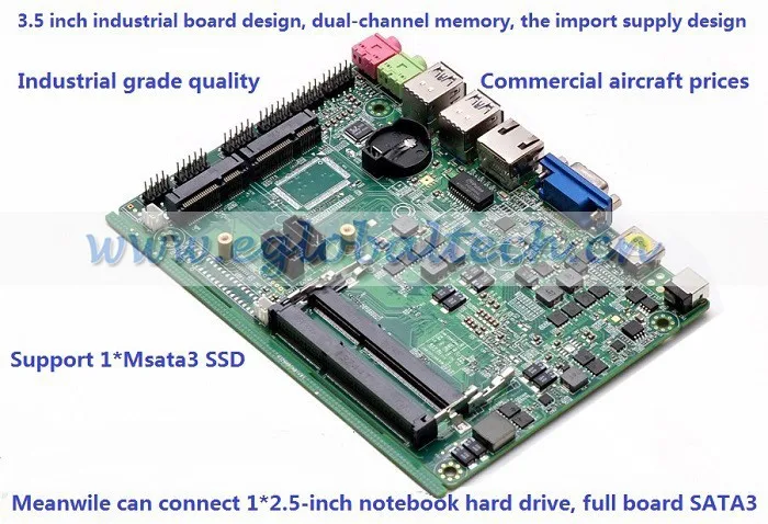 Barebone пк Intel NUC i5 4200U безвентиляторный PC HTPC тонкий клиент windows10 / 8.1 7 сетевой