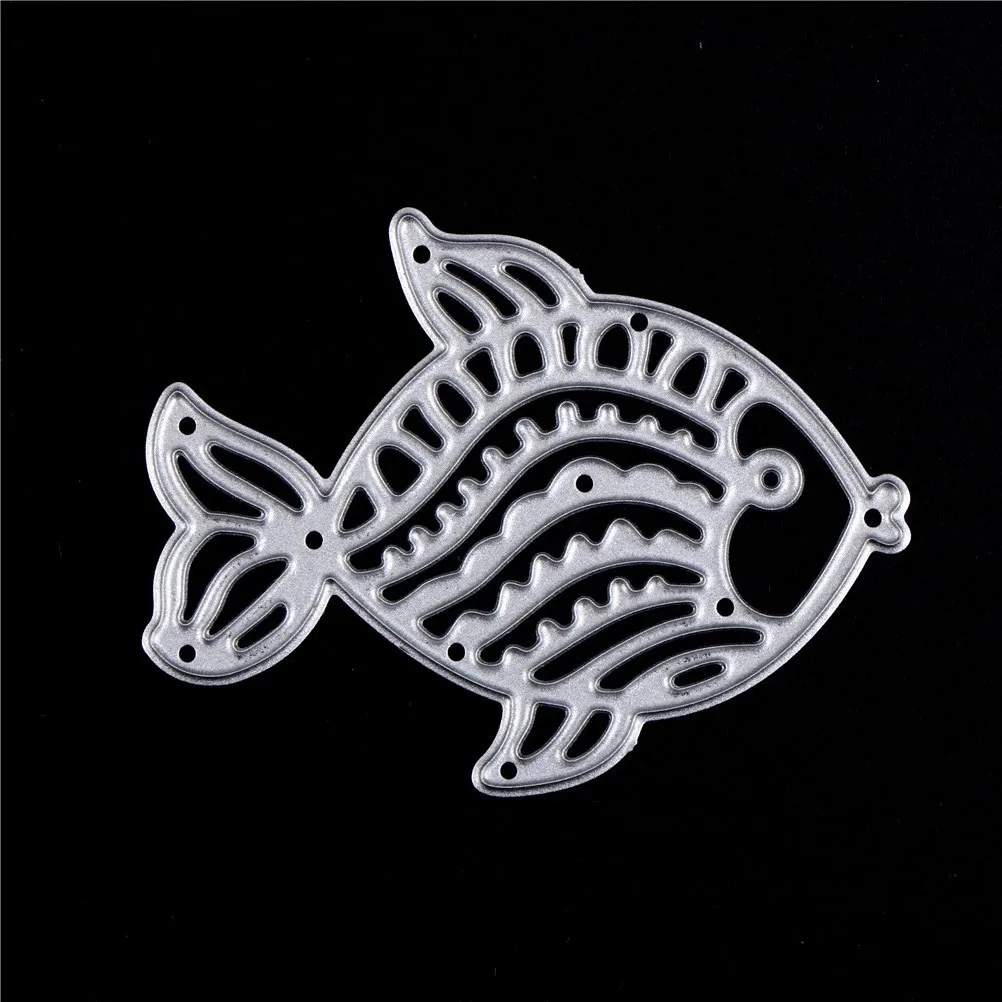 Алфавит рыба кошка Панда Корова утка Жираф металлическая резка штампы для