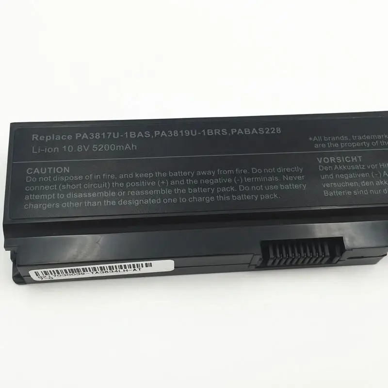 Сменный аккумулятор для ноутбука TOSHIBA Satellite L645 L655 L700 L730 L735 L740 L745 L750 L755 PA3817 PA3817U 1BRS