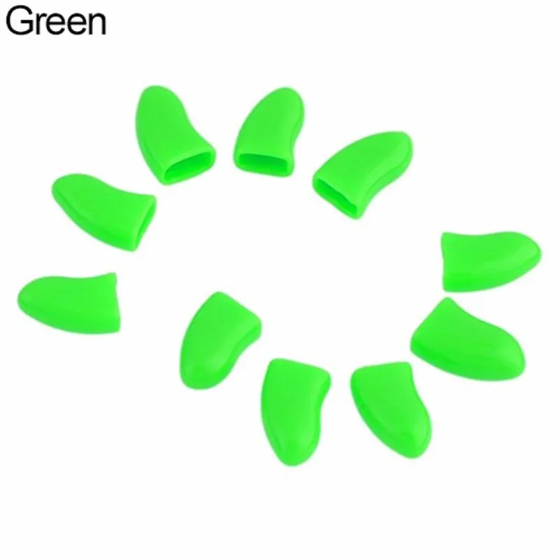 20 шт. мягкие колпачки для домашних собак и котов кошачьи лапы накладки ногтей