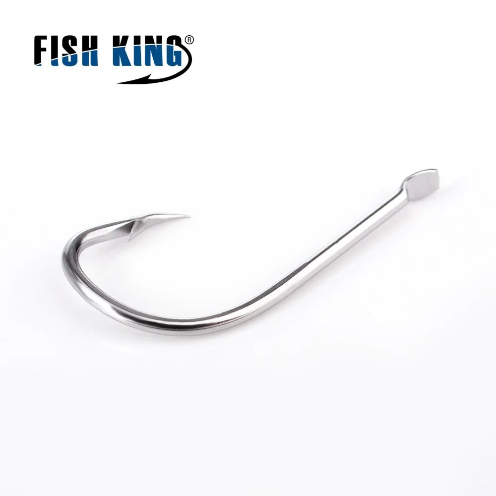 Рыболовный крючок FISH KING приманка Мормышка с бородкой рыболовный AD острые плоские