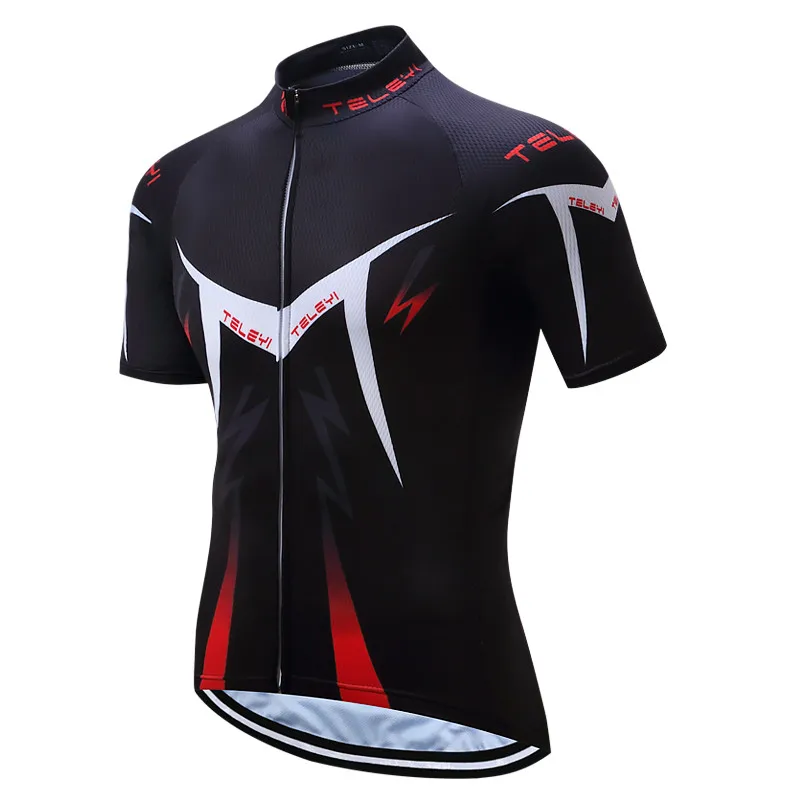 

Teleyi Breathable Cycling Clothing Short Sleeve MTB Bike Clothes Ropa Ciclismo Racing Sport Cycling Jersey Maillot Cycling Wear