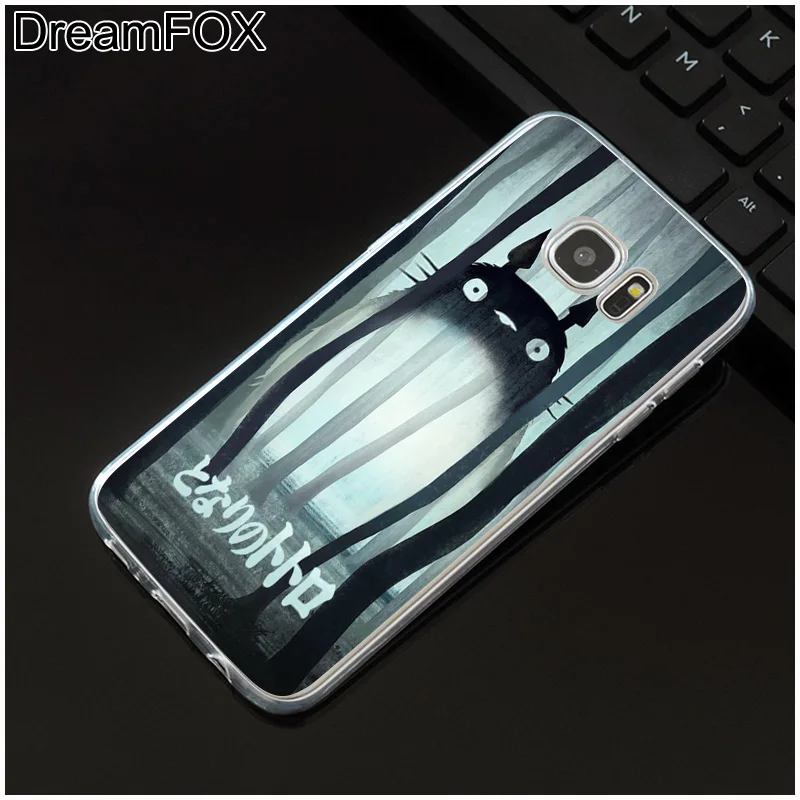DREAMFOX M318 модный Тоторо Мягкий ТПУ силиконовый чехол для samsung Galaxy Note S 7 8 9 10 10e 11 11e Lite