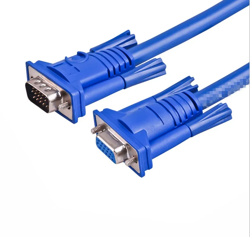 Vga мужчин и женщин видео расширение шнур vga линия Компьютерный дисплей HD