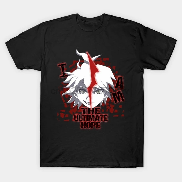 Мужская футболка с коротким рукавом The Ultimate Hope Alt Danganronpa Футболка женская мужская