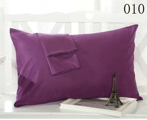 100% чистый хлопок наволочка с со скрытой застежкой-молнией на подушку 48x74cm