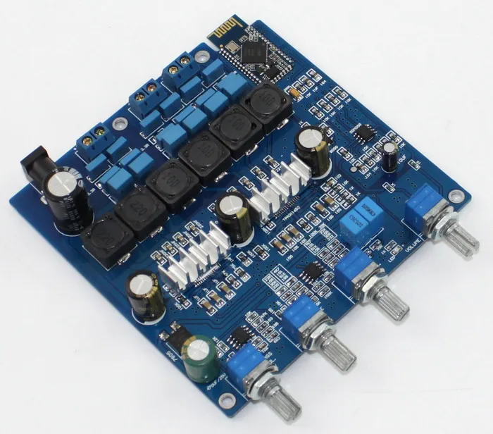 Цифровая плата усилителя мощности KYYSLB 100 Вт + 2*50 TPA3116 2 1 Плата Bluetooth модуль