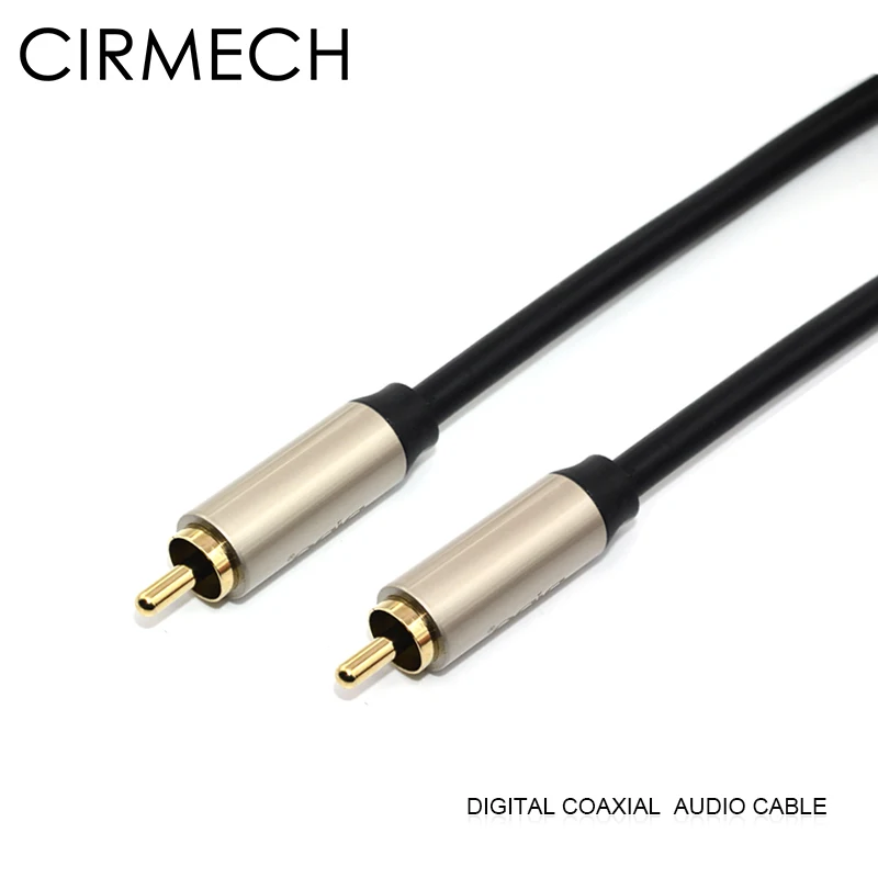 Коаксиальный аудиокабель CIRMECH SPDIF out цифровой коаксиальный кабель Папа папа RCA