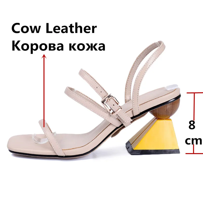 CONASCO/фирменный дизайн модные разноцветные женские босоножки Новинка обувь из