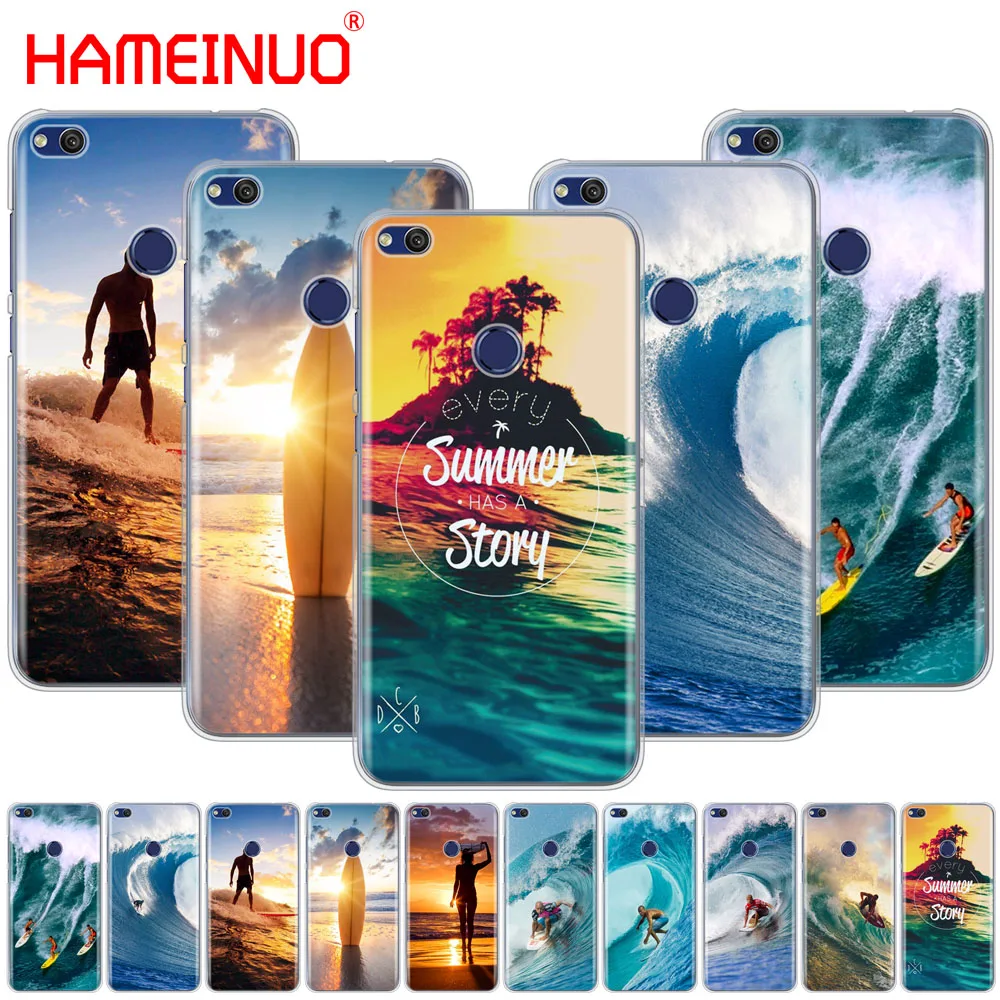 Чехол HAMEINUO для телефона с рисунком морской волны серфинга летнего океана huawei Ascend