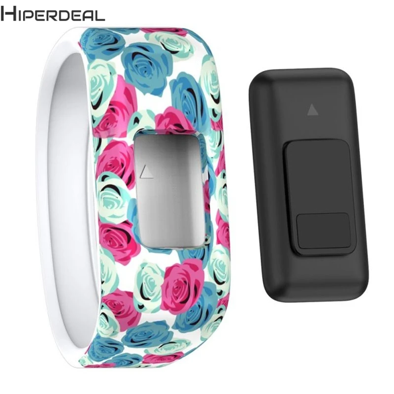 Фото HIPERDEAL новый большой сменный силиконовый ремешок для наручных часов Garmin vivofit JR Watch HIPERDEAL новый большой сменный силиконовый ремешок для наручных часов Garmin vivofit JR Watch