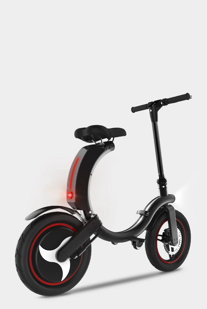 Electric scooter to work on behalf of the artifact portable mini adult female small folding generation driving battery bicycle | Спорт и