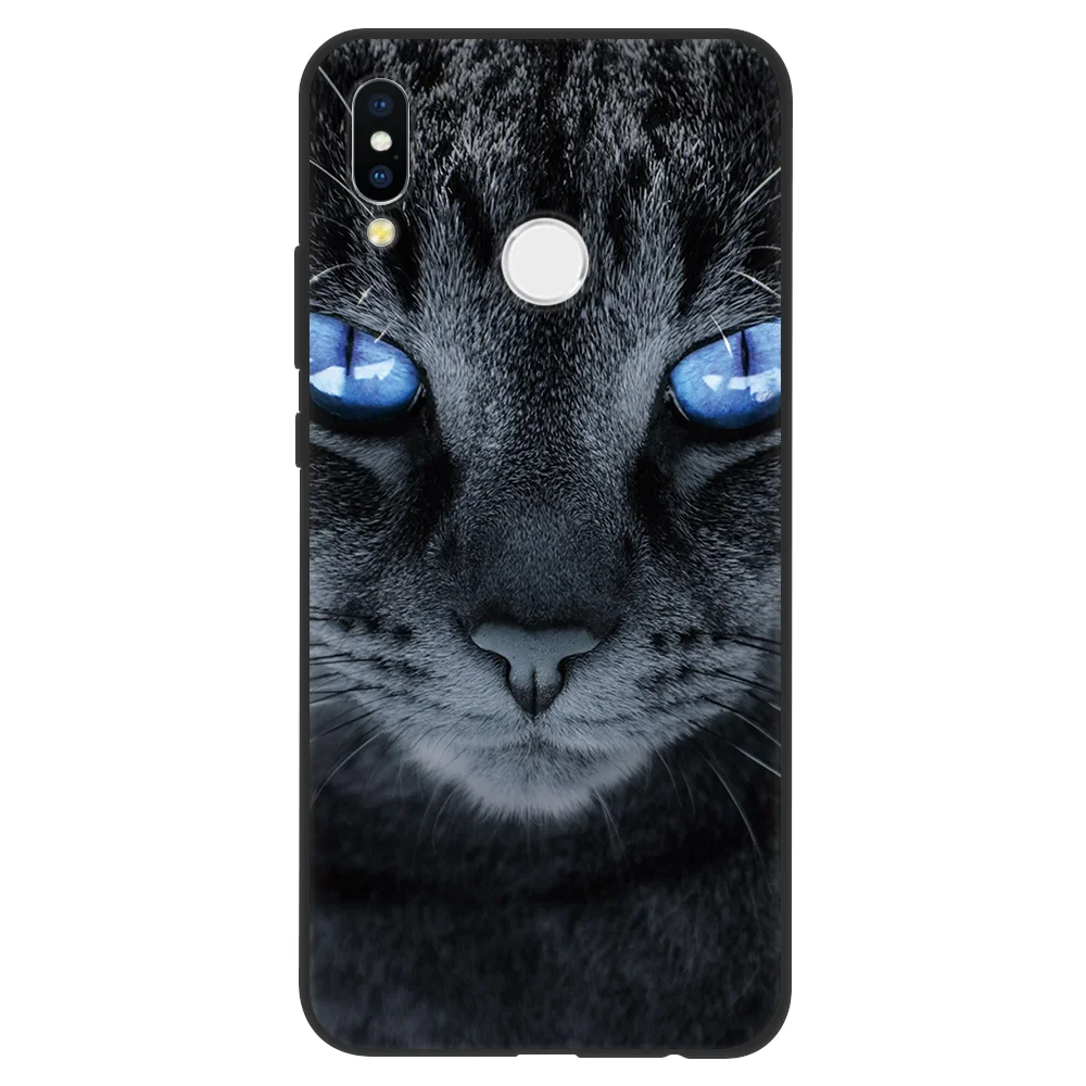 dmlanyan Мультфильм чехол с котом TPU чехол s для huawei P30 P20 P10 P9 P8 Коврики 20 10 Pro Lite Coque для huawei Honor 7A Pro 8X 6A 9 Lite 10 Чехол - Цвет: dmlanyan