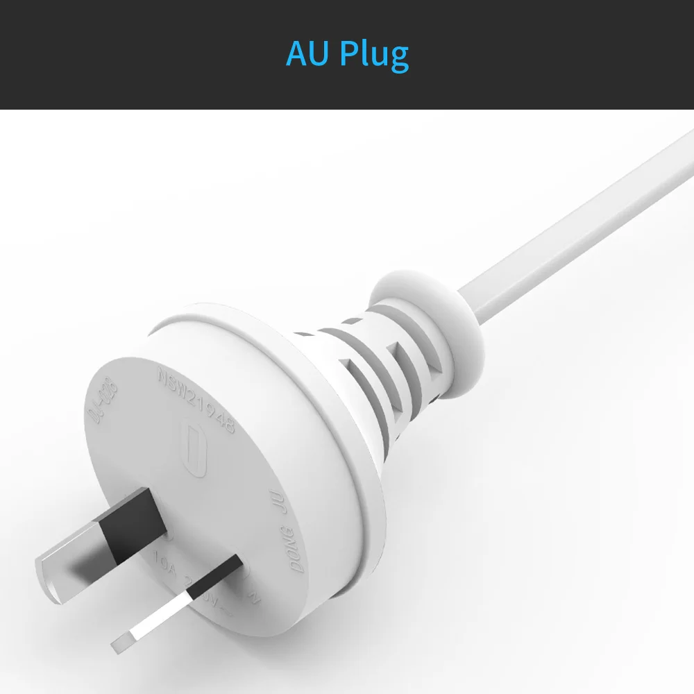 AU Plug ORICO USB зарядное устройство 4 порта настольное зарядное устройство с телефоном/планшетом крепление зарядки для мобильного телефона - Тип штекера: AU Plug