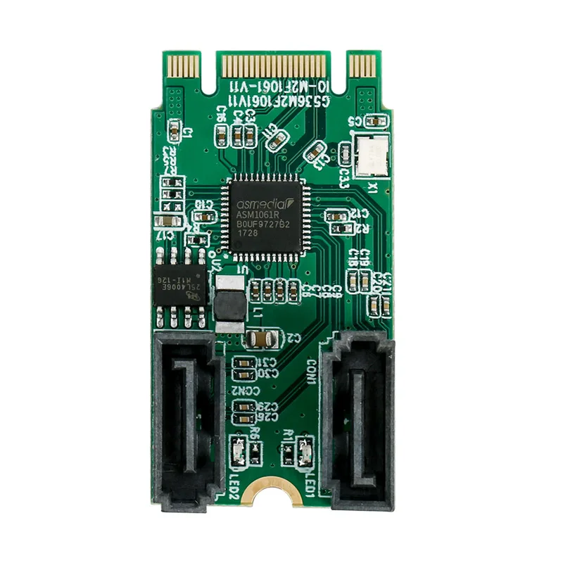 H1111Z Плата расширения HDD/SSD/SATA Raid контроллер/карта M2 к SATA M.2 множитель порта карты 3 B