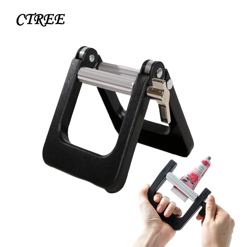 

CTREE Aluminum Alloy Toothpaste Hair dye Extruder Squeezer Toothpaste Hand Cream Cosmetic Squeezer Bathroom Accessories C66