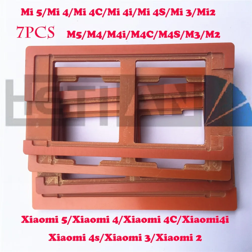 PF клей плесень ЖК экран стекло держатель для Xiaomi 5 xiaomi 4 4A 4C 4S 3 2 Mi4 Mi5 mi3 mi2 m5 m4 m3 m2 m4s m4c