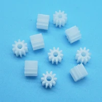 102a 0 5m pinion gear modulus 0 5 10 tooth plastic gear motor parts toy accessories 10pcslot