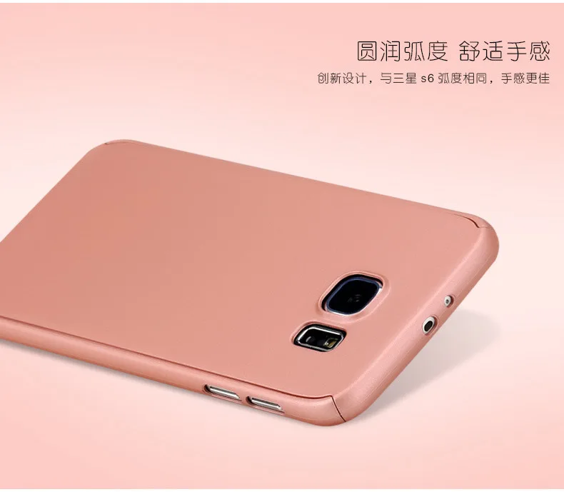 Роскошный Жесткий чехол для телефона Samsung Galaxy S7 Edge S8 Plus J5 2016 S9 A510 J3 2017 A5 J7 Prime Note 8