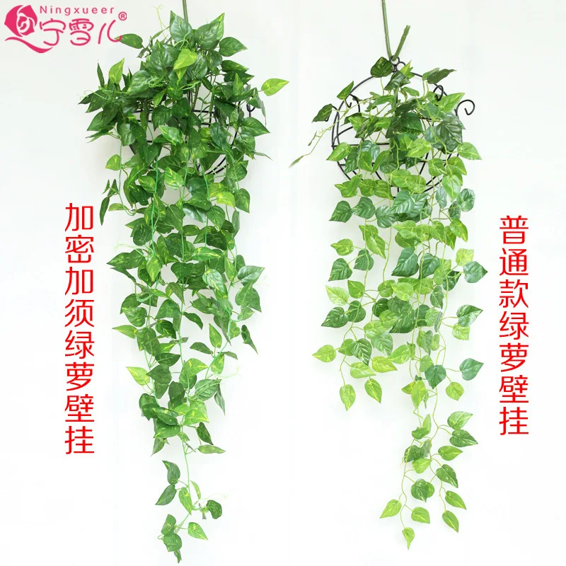 Рождественские украшения для дома имитация цветов искусственные зеленые листья