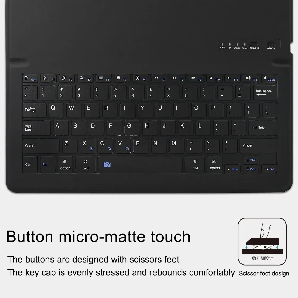 Для iPad Air Чехол Клавиатура с держателем для карандаша Bluetooth Smart Складная кожаная крышка планшета Для iPad 10.5 Air 3 Чехол для iPad Air 3-й iPad Pro 10.5 Чехол Роскошный бизнес Легкий тонкий тонкий