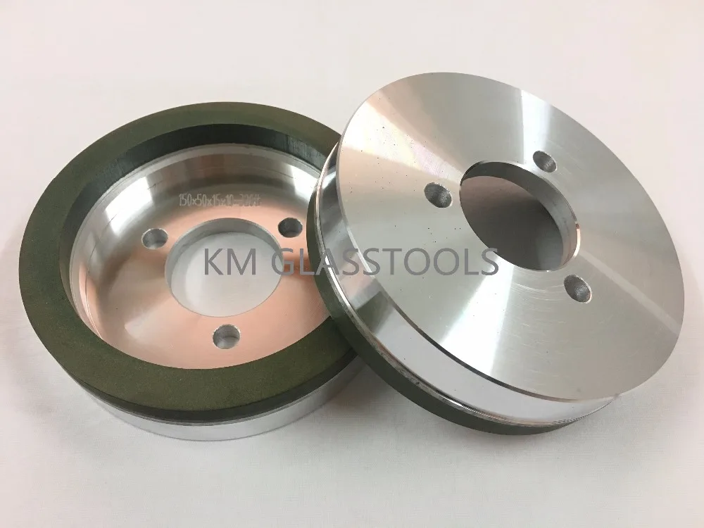 Км Смолы Колеса R1-CC4-D150/130xd(отверстие)-15x10 для стекла прямой линии окантовки, переменная Торцовочная машина, двойной окантовочный станок