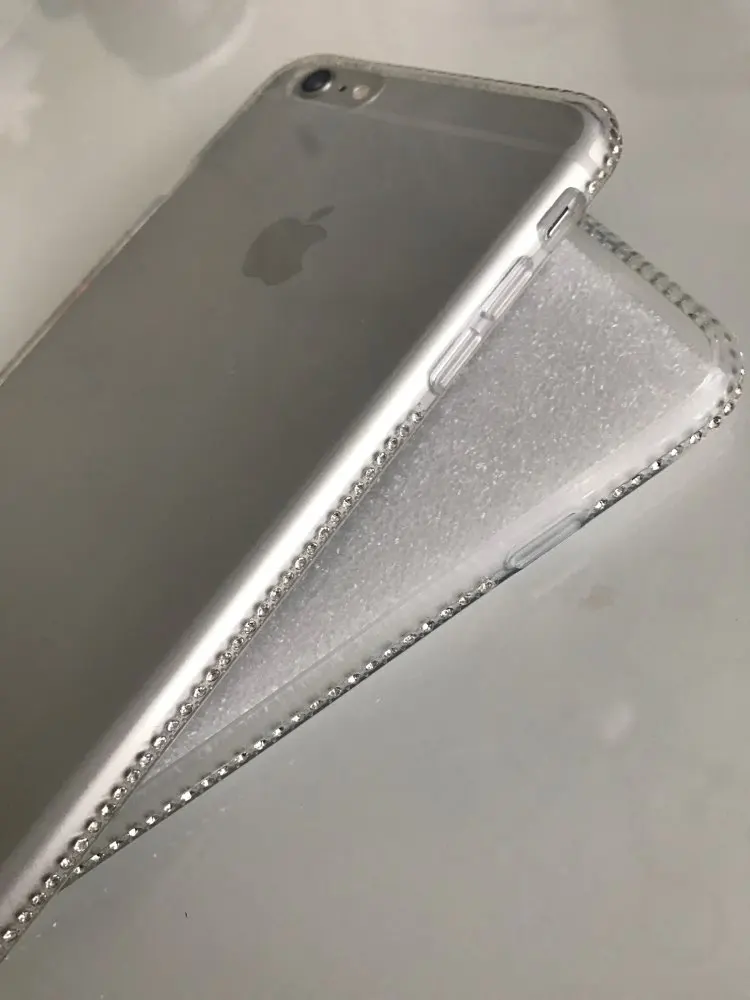 Для iPhone X чехол, роскошные блестящие стразы, мягкий силиконовый чехол s, чехол для Apple iPhone 7 Plus 8 6 6S 5 5S 11 Pro Max XR XS