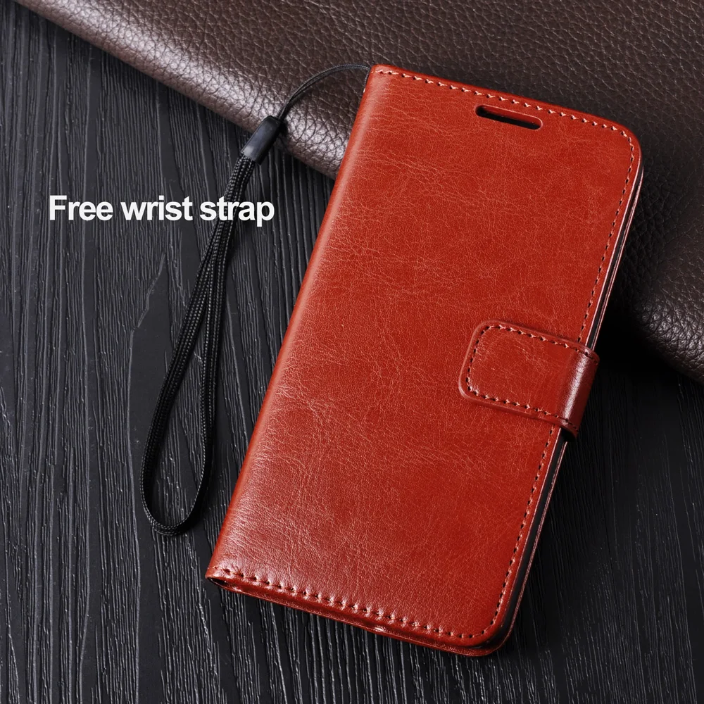 LANCASE Funda For Samsung Galaxy S6 Edge Case Wallet Luxury leather Card Slots Hard PC Stand Flip Cover Capa |