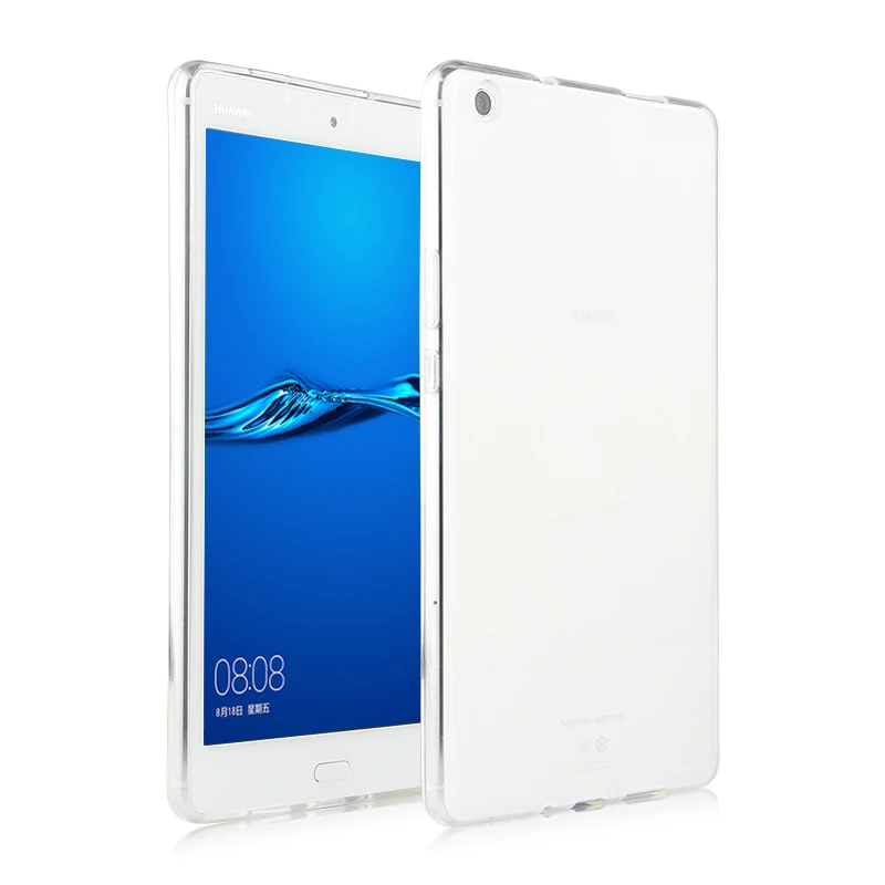 Ультратонкий Мягкий Прозрачный чехол-накладка для Huawei MediaPad M3 Lite 8 0 искусственная