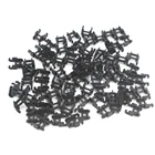 Строительные блоки, детали MOC, 100 шт., звено цепи, M = 1, совместимы с лего для детей, игрушки для мальчиков NOC-6044702