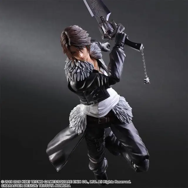 Play Art Kai Action Anime Squall Leonhart Figure Final Fantasy VIII PVC Collection Variant Model Doll Best Gift Toy 26cm | Игрушки и