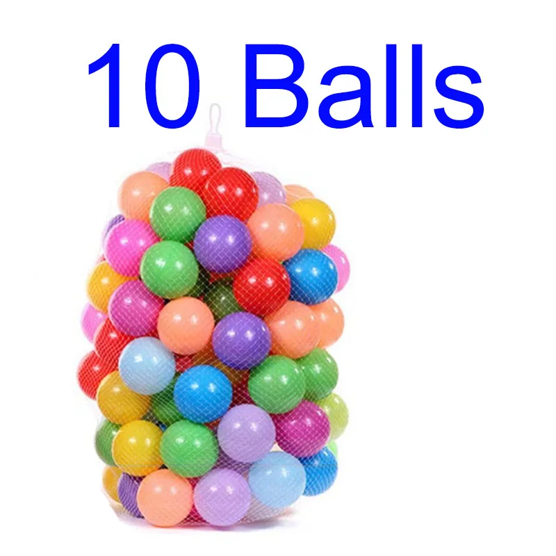 Classic 10 Balls 150 шт., цветные шарики, мягкие пластиковые шарики 5,5 см, океанские шары, Забавные Игрушки для маленьких детей, для плавания, для улицы, для помещений, детские игрушки, шары, игрушки, подарки, HYQ6 - Цвет: Classic 10 Balls