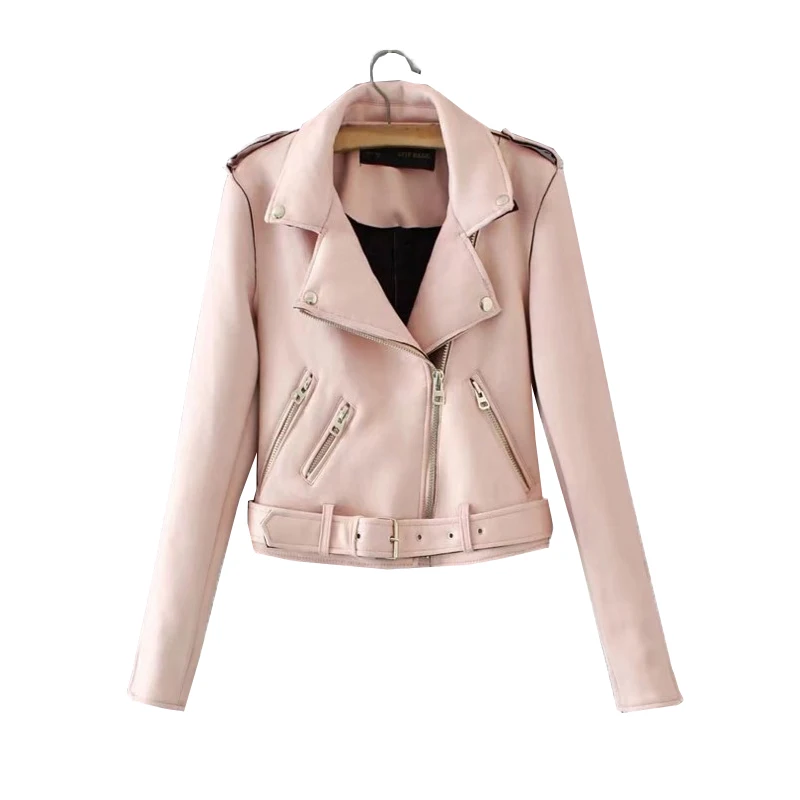 Куртка женская из искусственной замши с поясом на молнии | Женская одежда