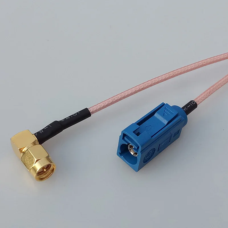 Gps Navi кабель удлинитель и адаптер Fakra C женский switch SMA Мужской правый угол Пигтейл