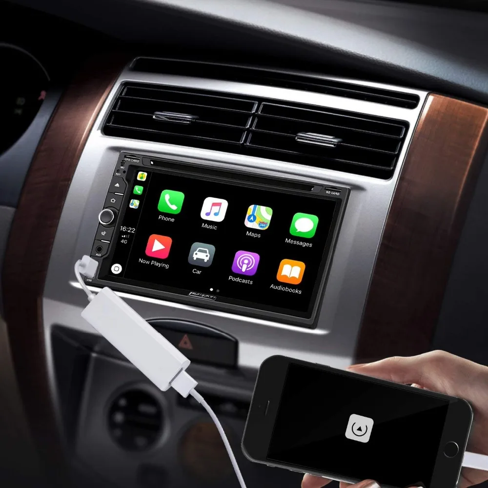Аудио USB Smart Link Apple Внешний порт Carplay для Android навигации Mini Stick плеер с Авто compatib